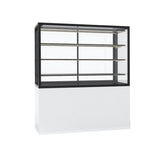 Vitrina caldă cu 3 rafturi și acces frontal, 120cm, model înalt, Integra